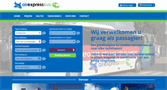 Desktop Screenshot of airexpressbus.nl